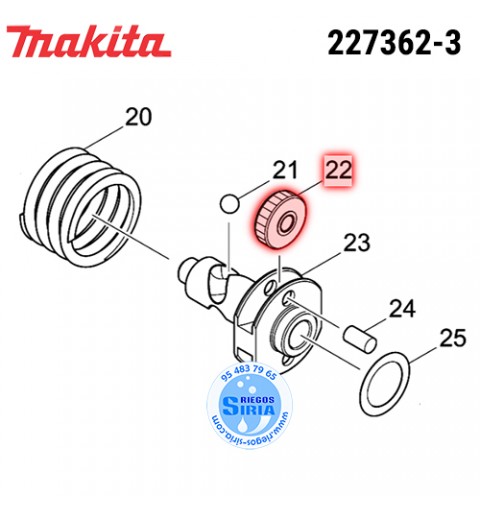 Corona 22 Original Makita 227362-3 227362-3