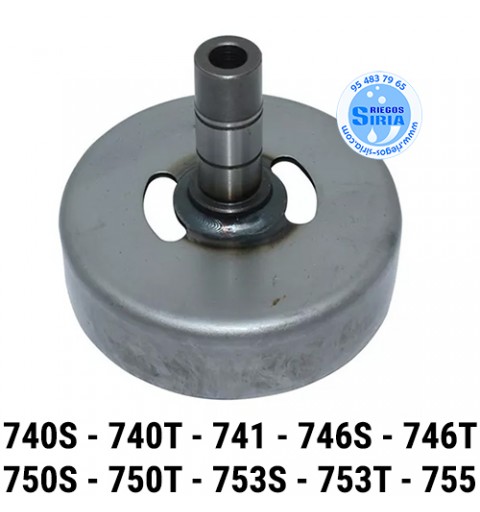 Campana Embrague compatible 740S 740T 741 746S 746T 750 Master 750S 750T 753S 753T 755 Master 090114