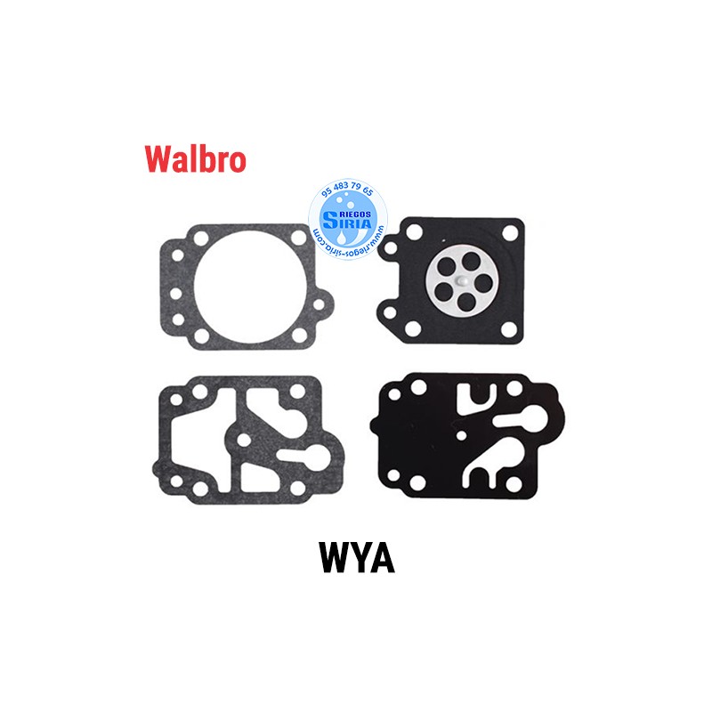 Kit Reparación Carburador Compatible Walbro WYA 020184