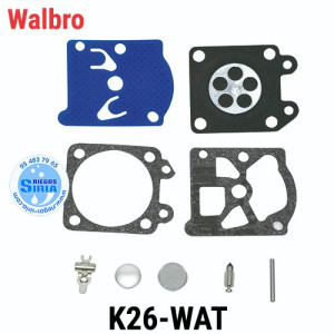 Kit Reparación Carburador Compatible Walbro K26 WAT 020804