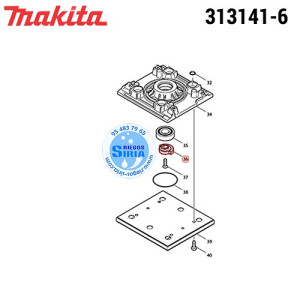 Contrapesor Original Makita 313141-6 313141-6