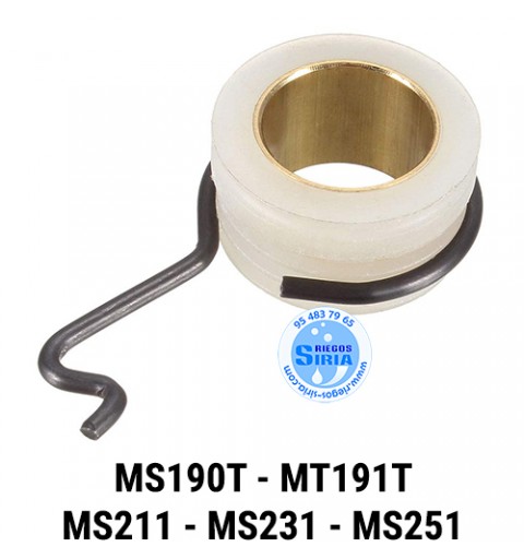 Piñón Engrase compatible MS190T MS191T MS211 MS231 MS251 020334