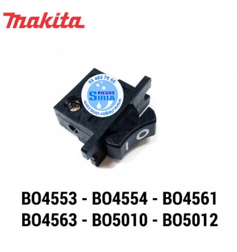 Interruptor Original Makita BO4561/ 5010 651523-7