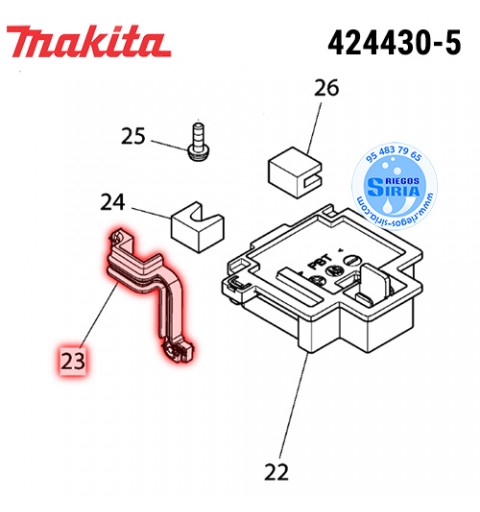 Sellador Polvo Original Makita 424430-5 424430-5