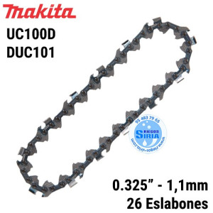 Cadena Original 0.325" 1,1mm 80TXL 26 Eslabones UC100D DUC101 120623