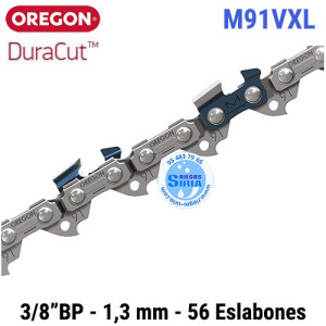 Cadena Oregon Duracut M91VXL 3/8"BP 1,3mm 56 Eslabones 120630