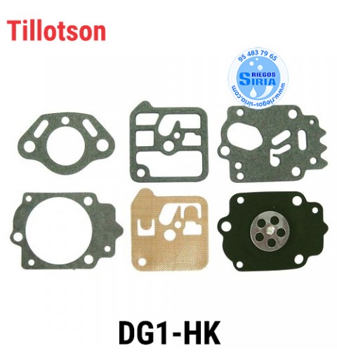 Kit Membranas Carburador compatible Tillotson DG1HK 020400