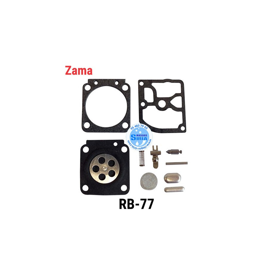 Kit Reparación Carburador Compatible Zama RB77 020767