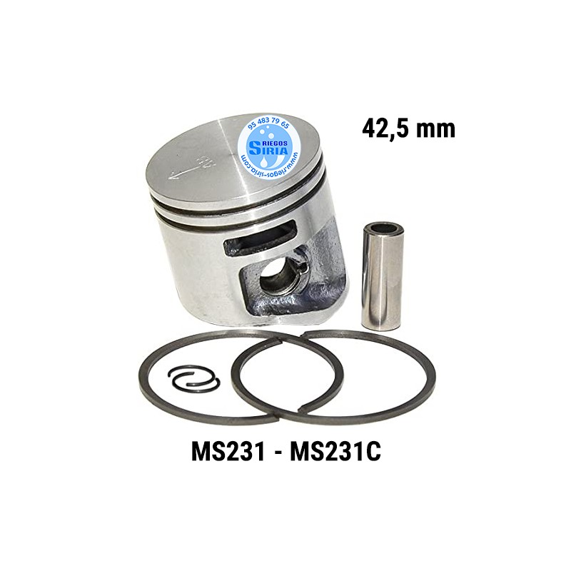 Pistón Completo compatible MS231 MS231C 42,5mm 021577