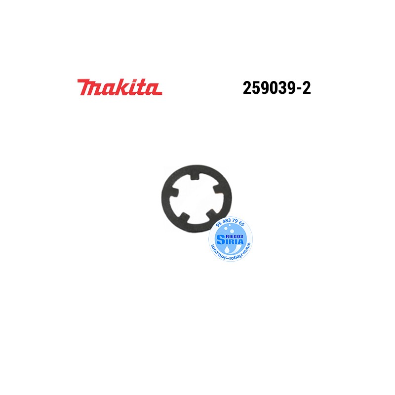 Bloqueo 6 9566CV Original Makita 259039-2 259039-2