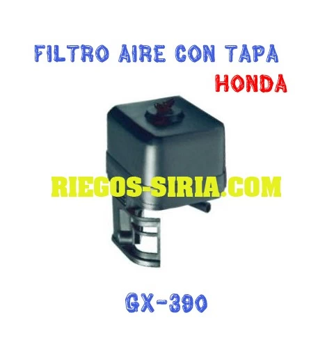 Filtro de aire con tapa adaptable GX390 000095
