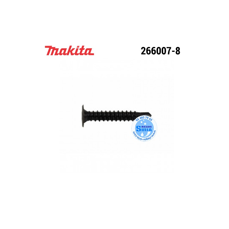Tornillo RP 3x10 Original Makita 266007-8 266007-8