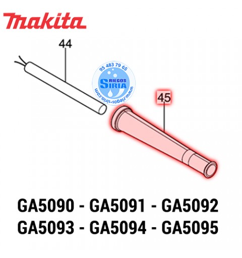 Protector de Cable Original Makita GA5090 GA5091 GA5092 GA5093 GA5094 GA5095 682117-7
