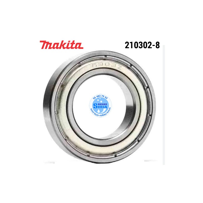 Rodamiento 6803ZZ GA5040 Original Makita 210302-8 210302-8