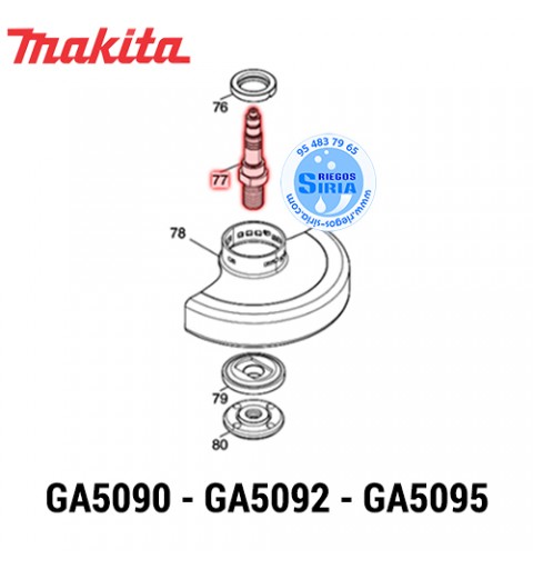 Huso Original Makita GA5090 GA5092 GA5095 327916-7