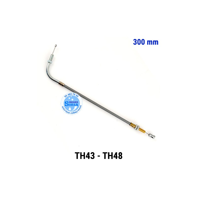 Cable Acelerador compatible TH43 TH48 300mm 060097