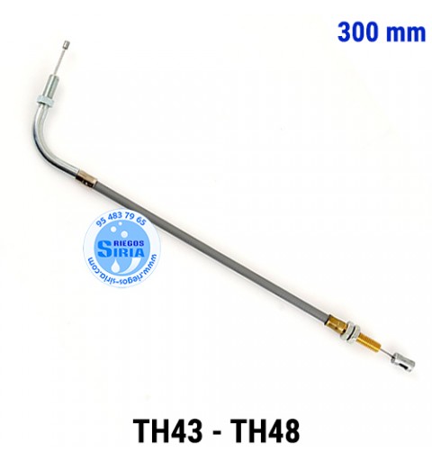 Cable Acelerador compatible TH43 TH48 300mm 060097
