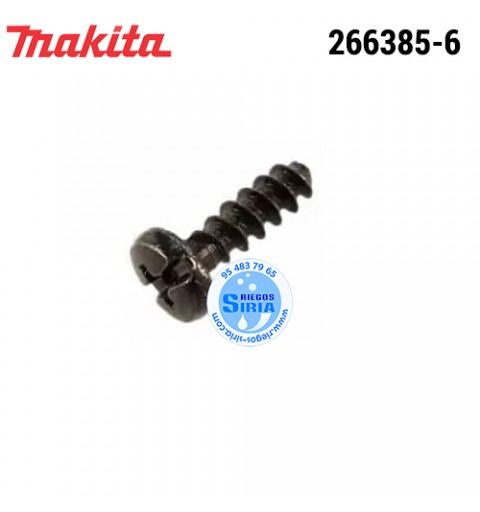 Tornillo M4x14 Original Makita 266385-6 266385-6