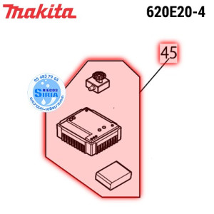 Controlador Original Makita 620E20-4 620E20-4