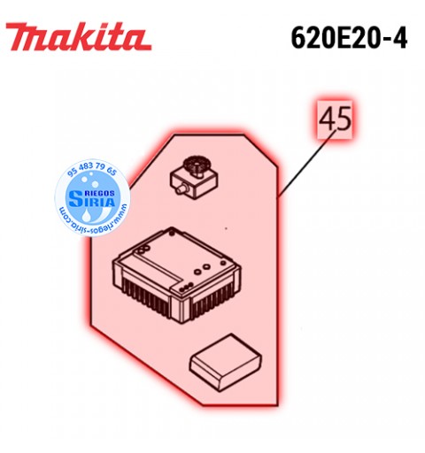 Controlador Original Makita 620E20-4 620E20-4