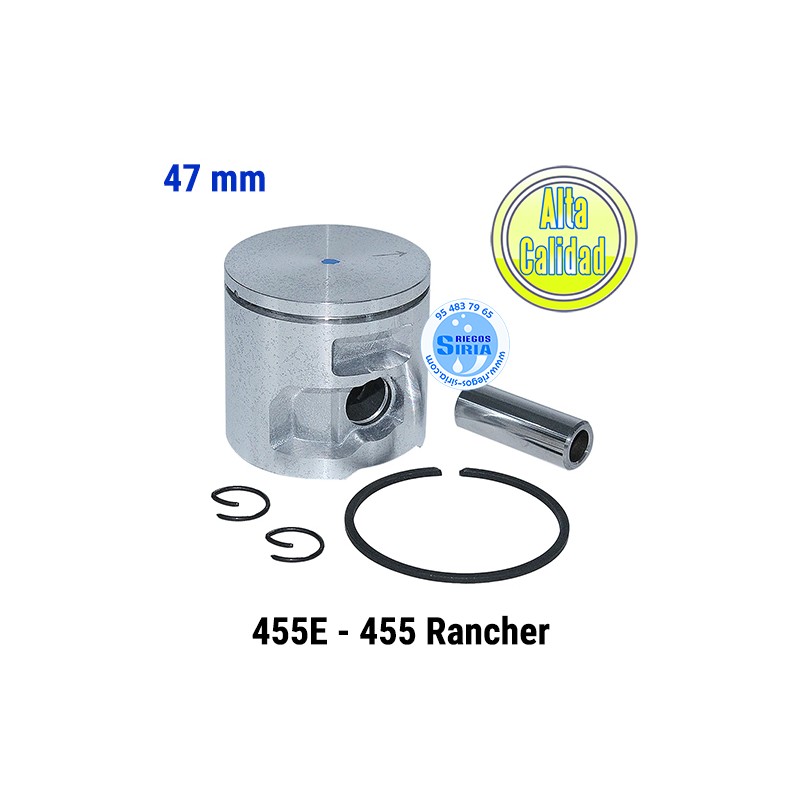 Pistón Completo compatible 455E 455 Rancher 47mm 030215