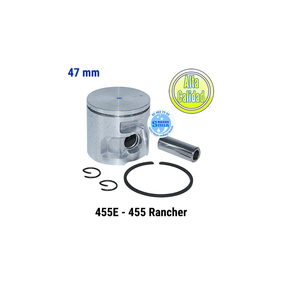 Pistón Completo compatible 455E 455 Rancher 47mm 030215