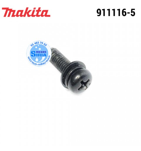 Tornillo M4x12* Original Makita 911116-5 911116-5