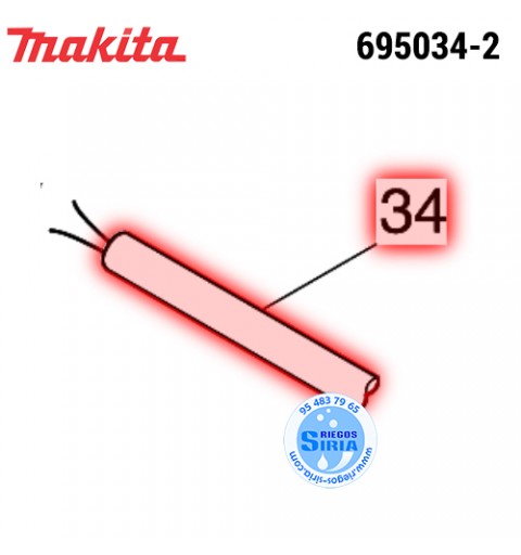 Cable Alimentación 6842 Original Makita 695034-2 695034-2