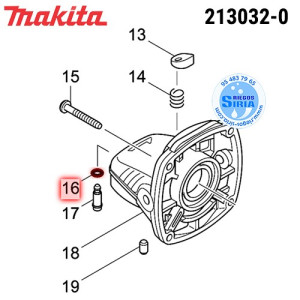 Junta Tórica 5 Original Makita 213032-0 213032-0