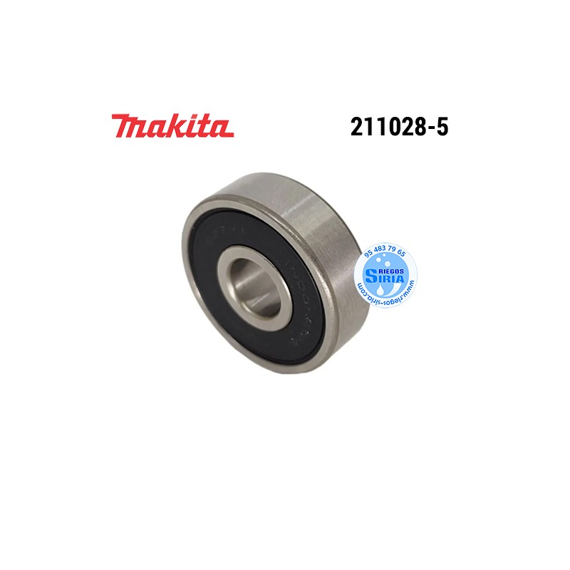 Rodamiento 627LB Original Makita 211028-5 211028-5