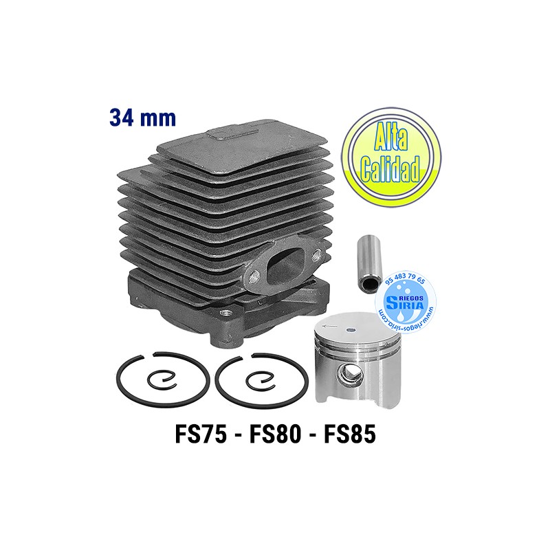 Cilindro Completo compatible FS75 FS80 FS85 34mm 020360
