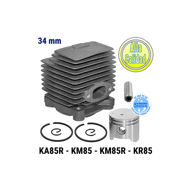 Cilindro Completo compatible KA85R KM85 KM85R KR85 34mm 020360