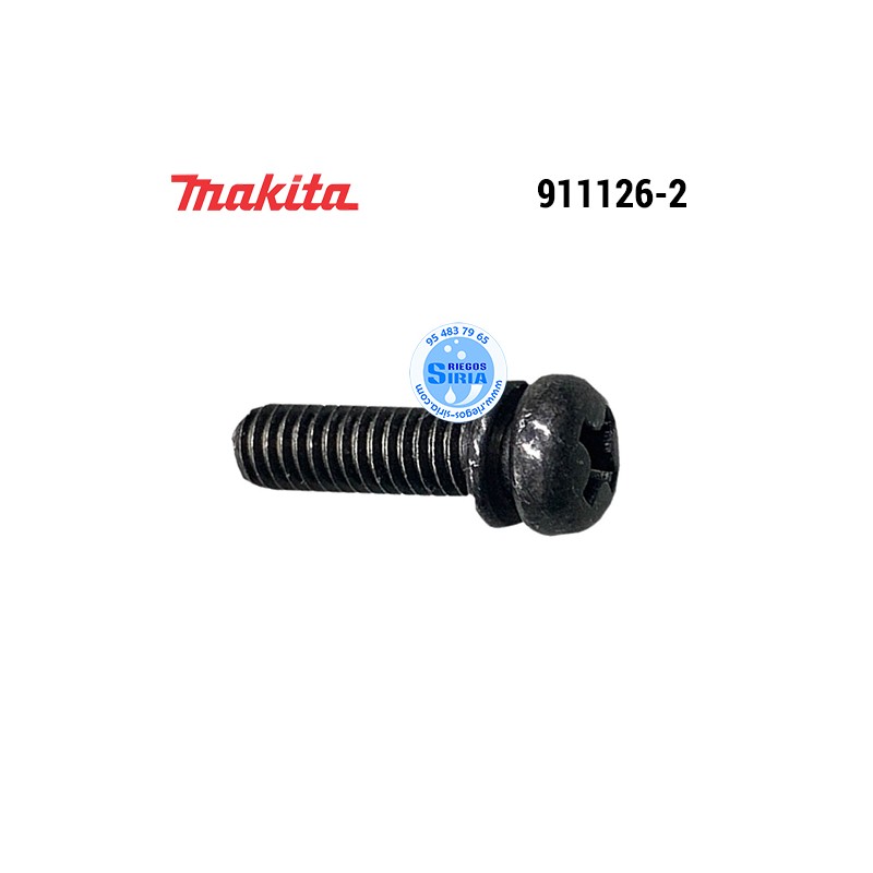 Tornillo M4x16* Original Makita 911126-2 911126-2