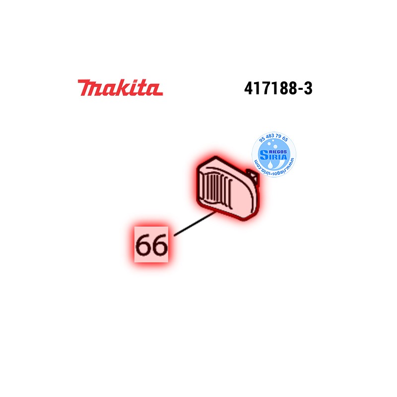 Mando Interruptor Original Makita 417188-3 417188-3