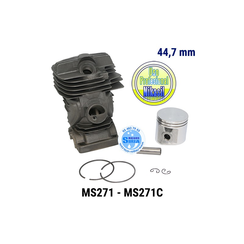 Cilindro Completo Profesional compatible MS271 44,7mm 021582