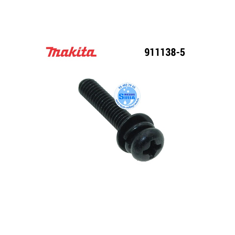 Tornillo M4x20* Original Makita 911138-5 911138-5