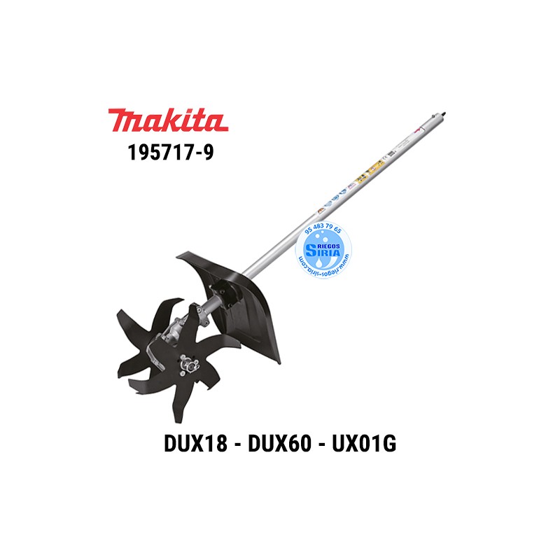 Accesorio Cultivador Makita DUX18 DUX60 UX01G 195717-9
