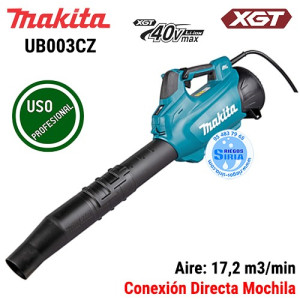 Soplador 40Vmax XGT 86m/s Conexión Directa UB003CZ UB003CZ