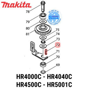 Cuna de Corredera Original HR4000C HR4040C HR4500C HR5001C 322951-0