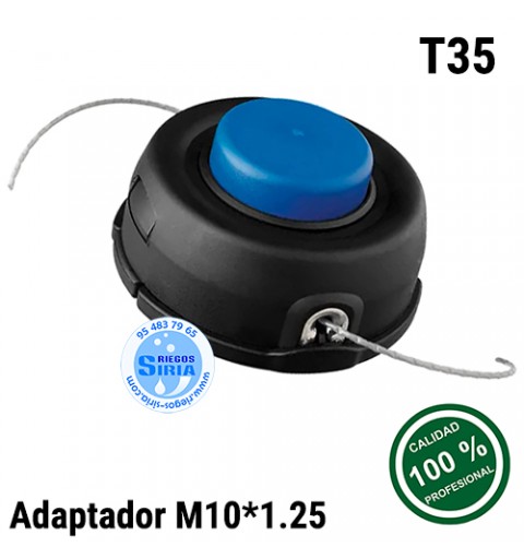 Cabezal Nylon Compatible Tipo T35 M10x1.25 130430