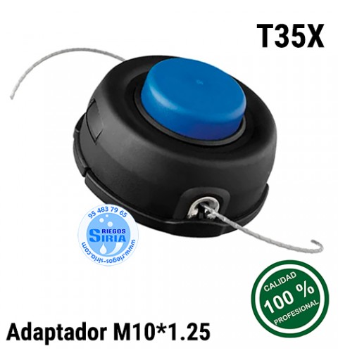 Cabezal Nylon Compatible Tipo T35X M10x1.25 130580