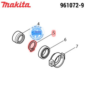 Grupilla S12* Original Makita 961072-9 961072-9