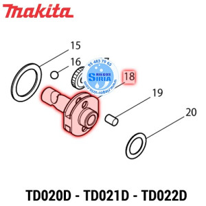 Eje TD020DSE Original TD020D TD021D TD022D 324715-8