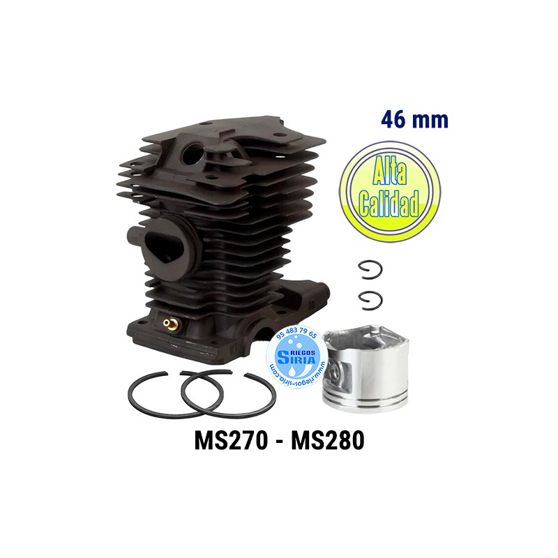 Cilindro Completo compatible MS270 MS280 46mm 020500