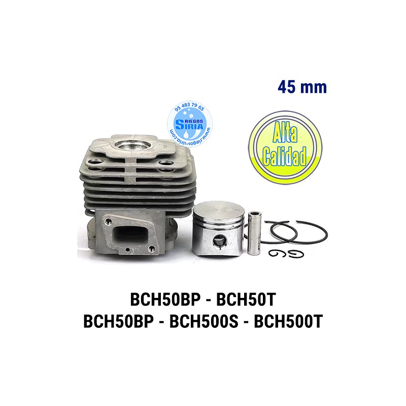 Cilindro Completo compatible BCH50BP BCH50T BCH500BP BCH500S BCH500T 45mm 090196