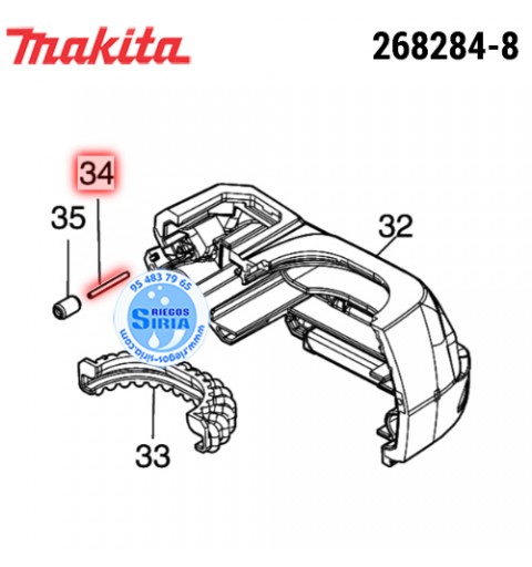 Pin 1.5 Original Makita 268284-8 268284-8