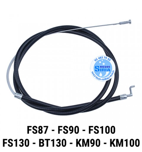 Cable Acelerador compatible BT130 FS87 FS90 FS100 FS130 KM90 KM100 021401