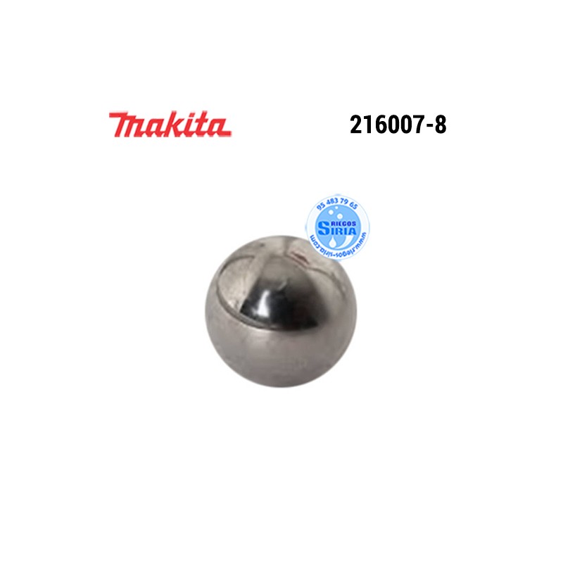 Bola de Acero 6.4* Original Makita 216007-8 216007-8