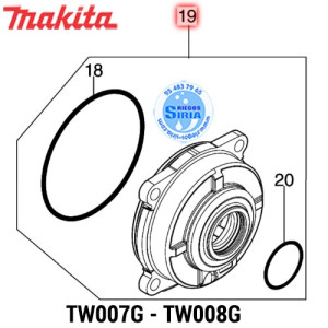 Conjunto de Caja de Engranaje Interno Original TW007G TW008G 136420-3