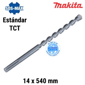 Broca SDS-Max Estándar TCT 14 x 540mm D-33906